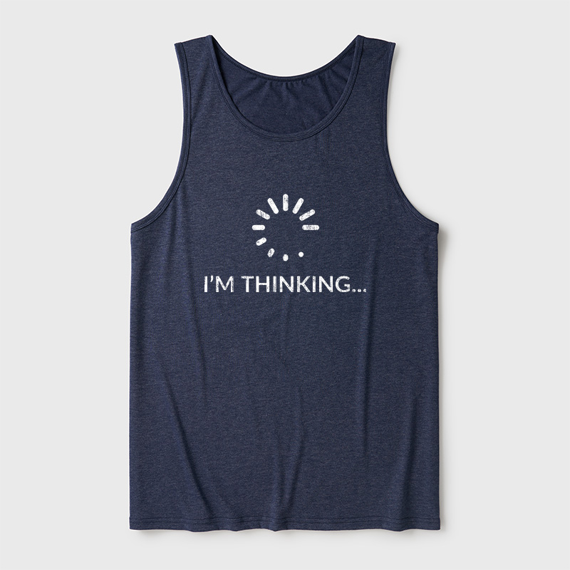 I'm Thinking Ultra Soft Heather Tank