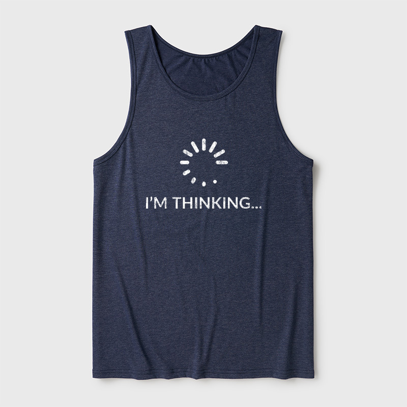 I'm Thinking Ultra Soft Heather Tank