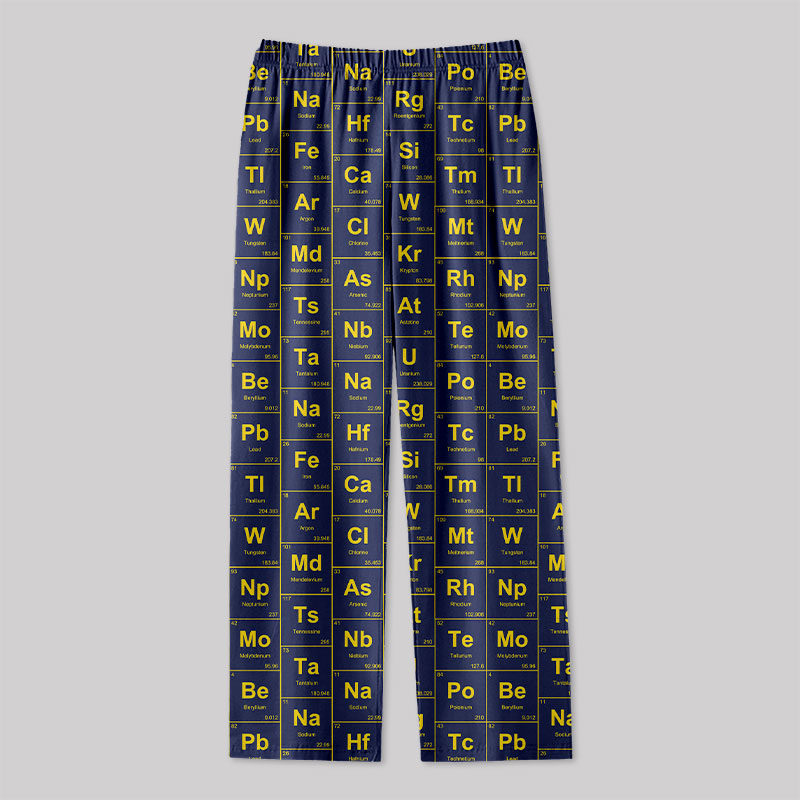 Chemical Elements Navy Geek Loungewear Pants
