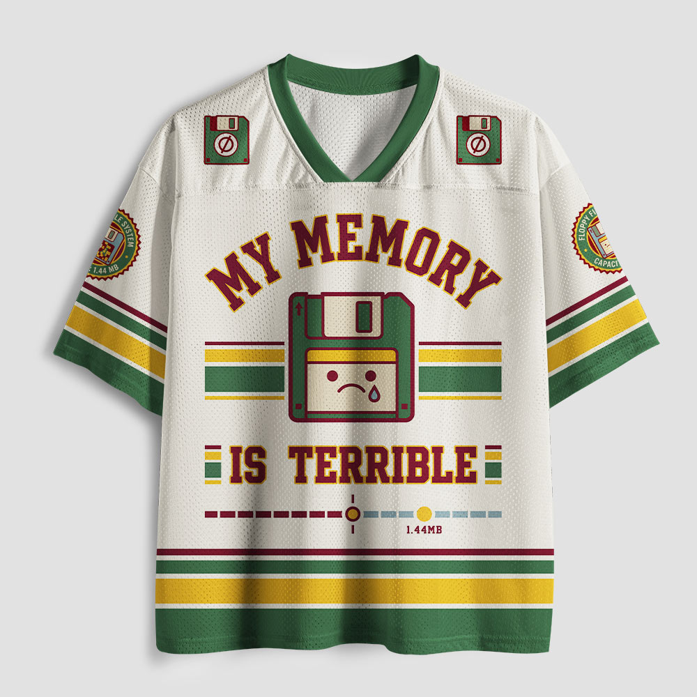 My Terrible Memory Geek Mesh Jersey