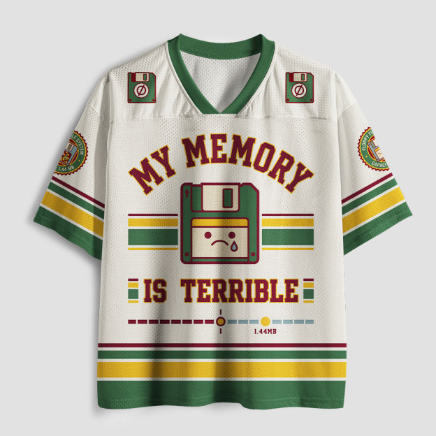My Terrible Memory Geek Mesh Jersey