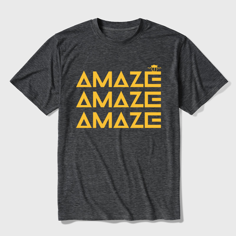 Amaze Rocky Ultra Soft Heather Tee