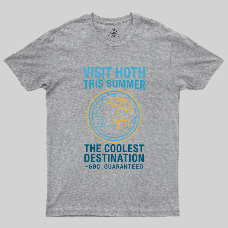 Visit the Coolest Ice Planet This Summer Geek T-Shirt