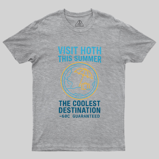 Visit the Coolest Ice Planet This Summer Geek T-Shirt