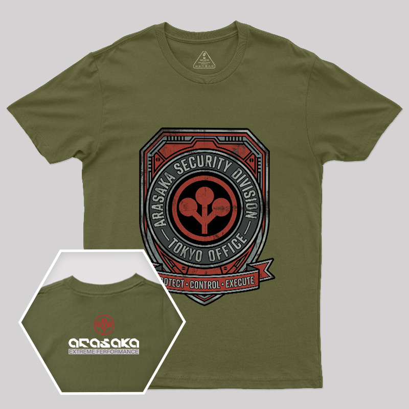 Arasaka Division?09 Vintage Geek T-Shirt