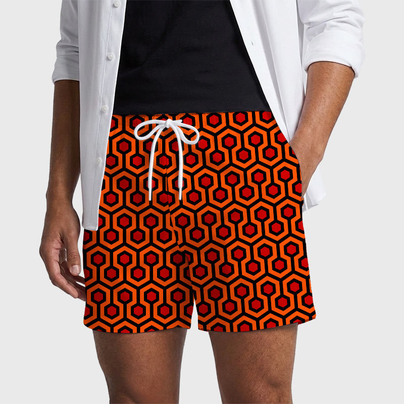 The Shining Humour Geek Hawaiian Swim Trunks