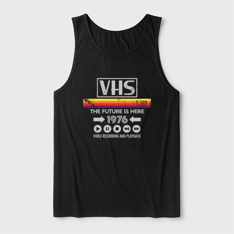 VHS The Future Ultra Soft Heather Tank