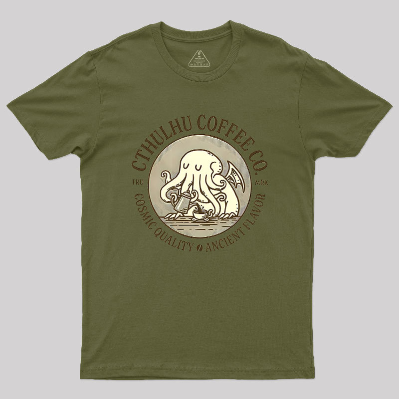 Cthulhu Coffee Co Geek T-Shirt