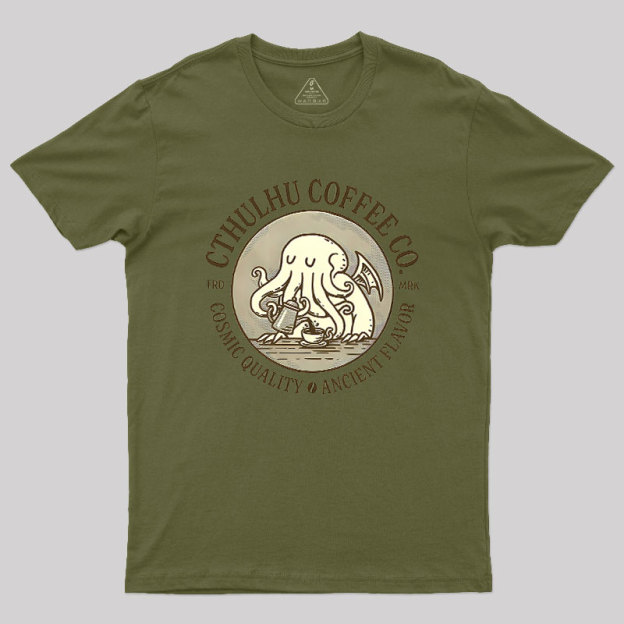 Cthulhu Coffee Co Geek T-Shirt