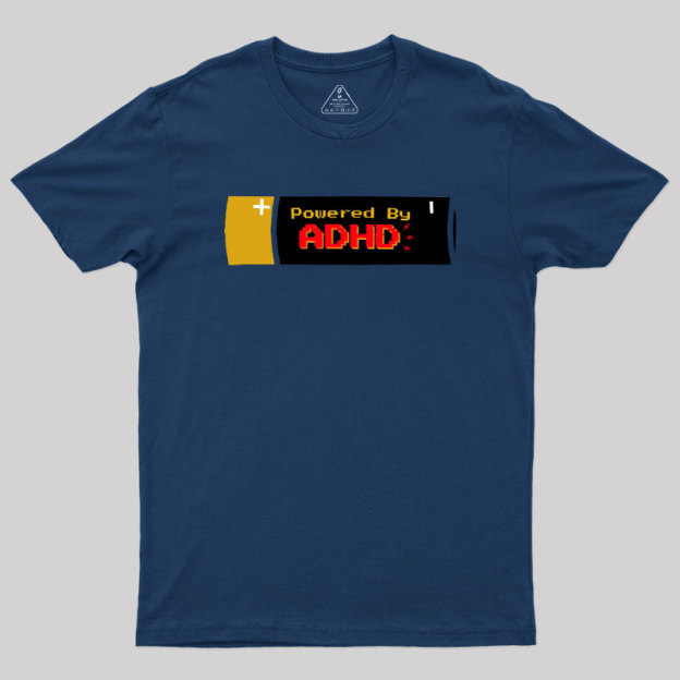 ADHD Battery Geek T-Shirt