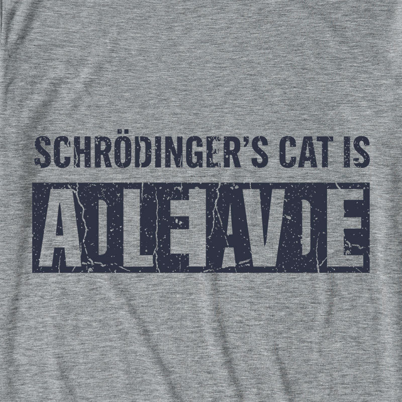 Schrodingers Cat Ultra Soft Heather Tee