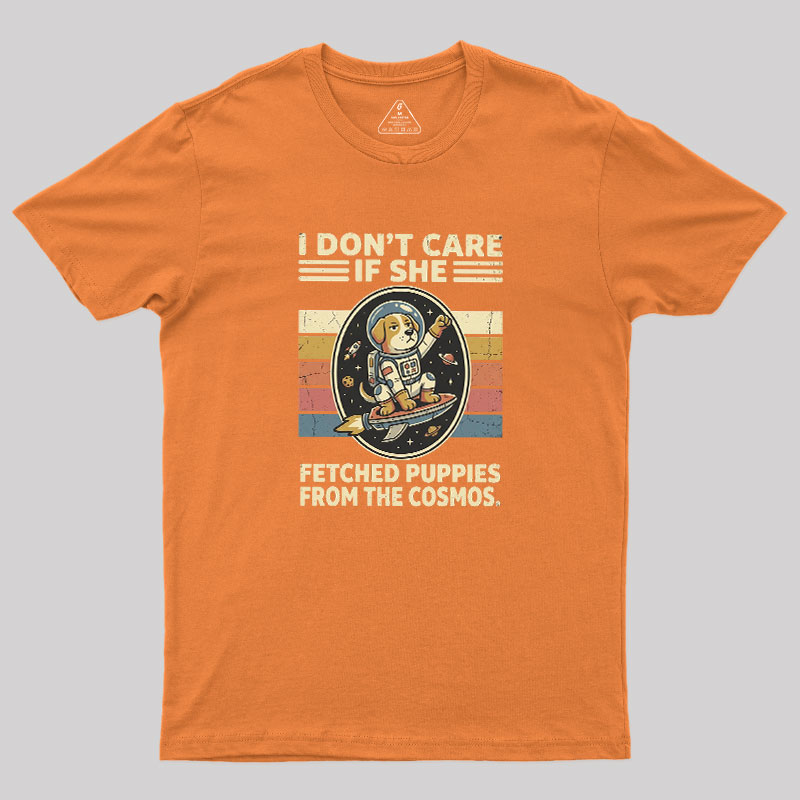 Astronaut Pup Geek T-Shirt