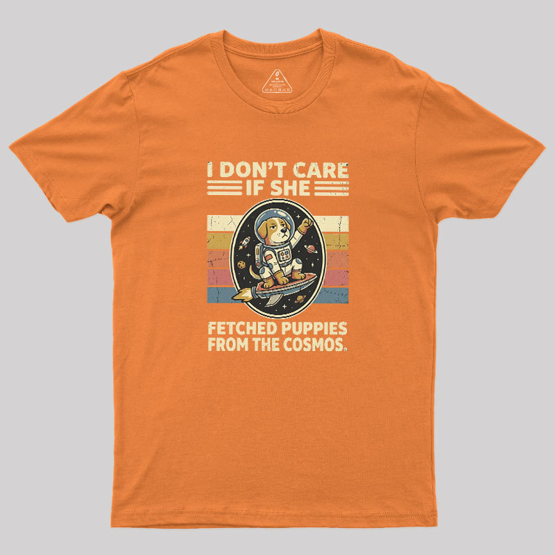 Astronaut Pup Geek T-Shirt