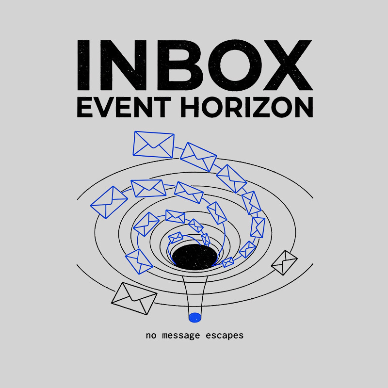 Inbox Event Horizon Geek T-Shirt