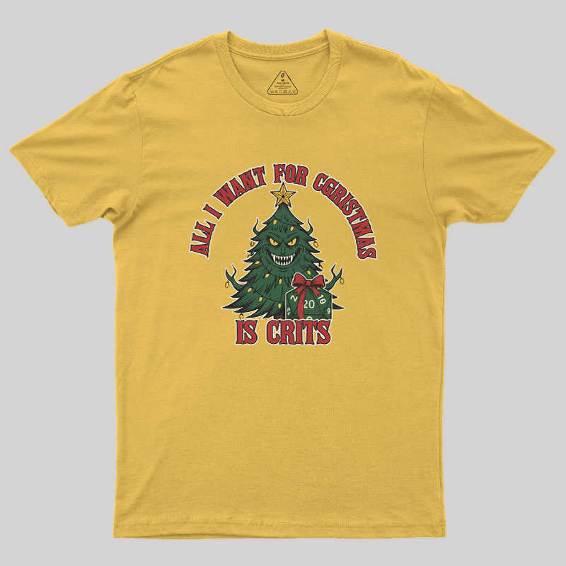 Oh Merry Pun Christmas Geek T-Shirt