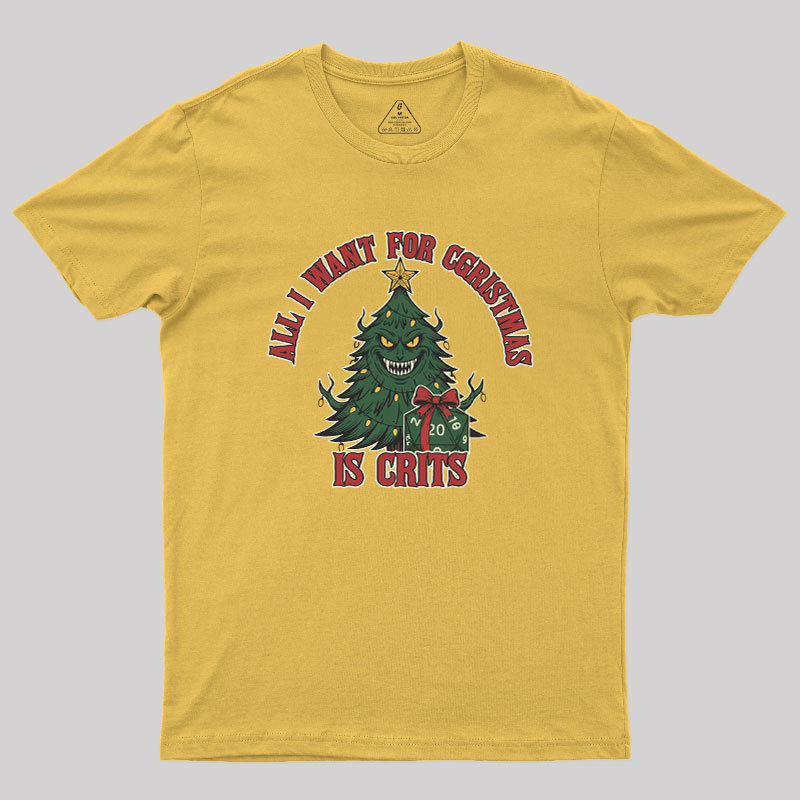 Oh Merry Pun Christmas Geek T-Shirt