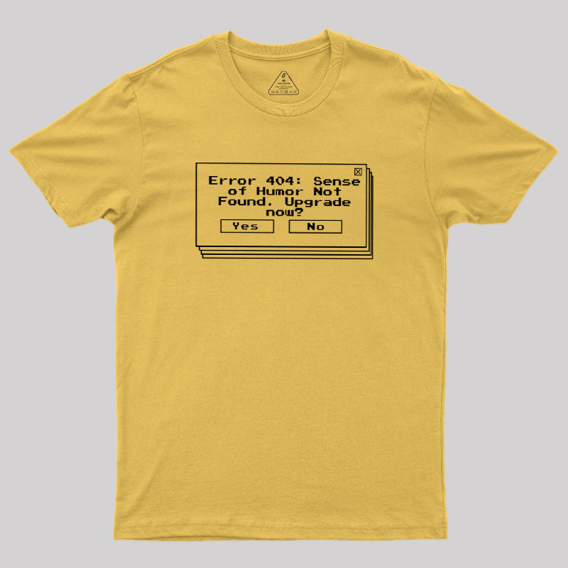 Upgrade Your Humor Geek T-Shirt