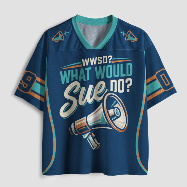 What Would Sue Do Geek Mesh Jersey