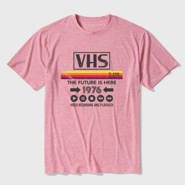 VHS The Future Ultra Soft Heather Tee