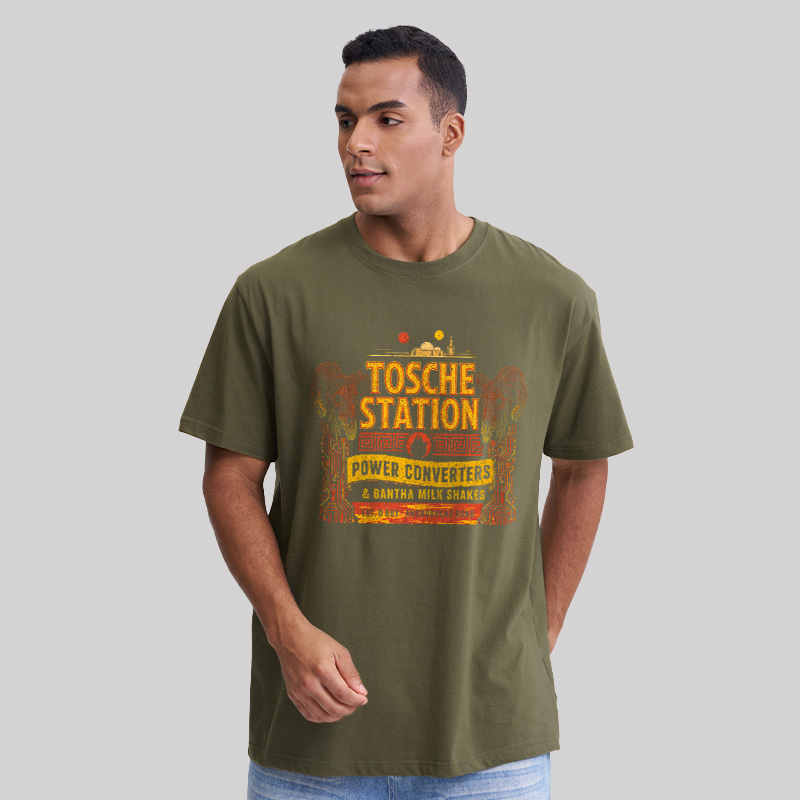 Space Fuel Stop Power Converter Geek T-Shirt