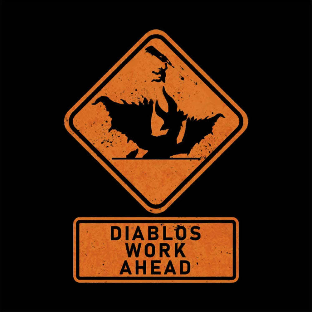 Diablos Work Ahead Nerd T-Shirt