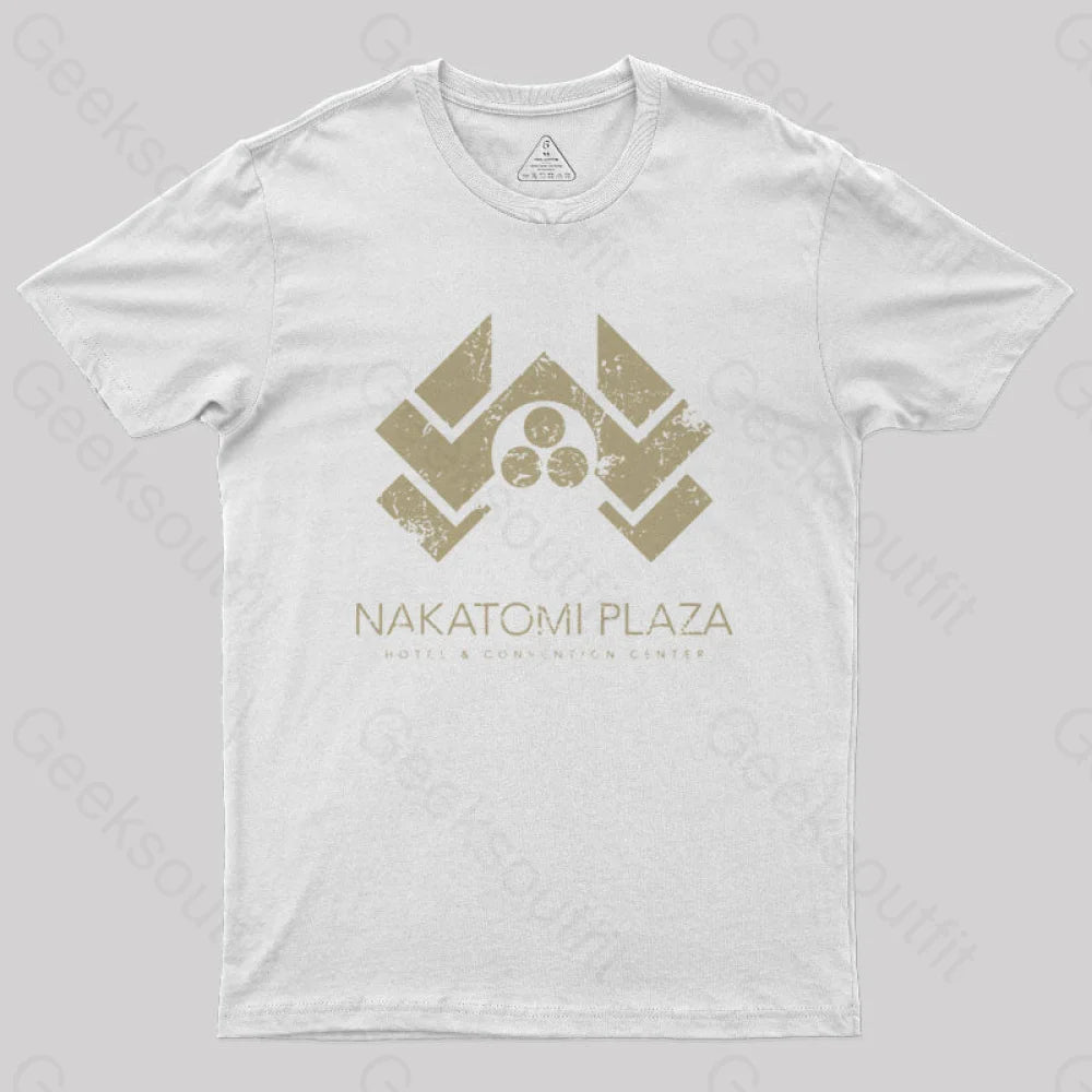Die Hard Nakatomi Plaza Geek T-Shirt White / S