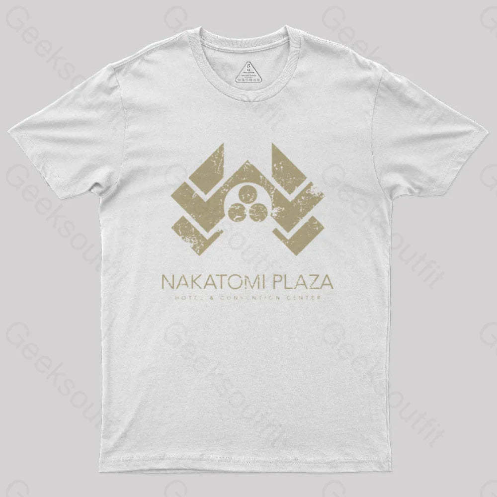 Die Hard Nakatomi Plaza Geek T-Shirt White / S