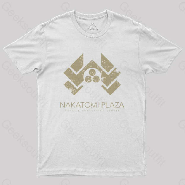 Die Hard Nakatomi Plaza Geek T-Shirt White / S