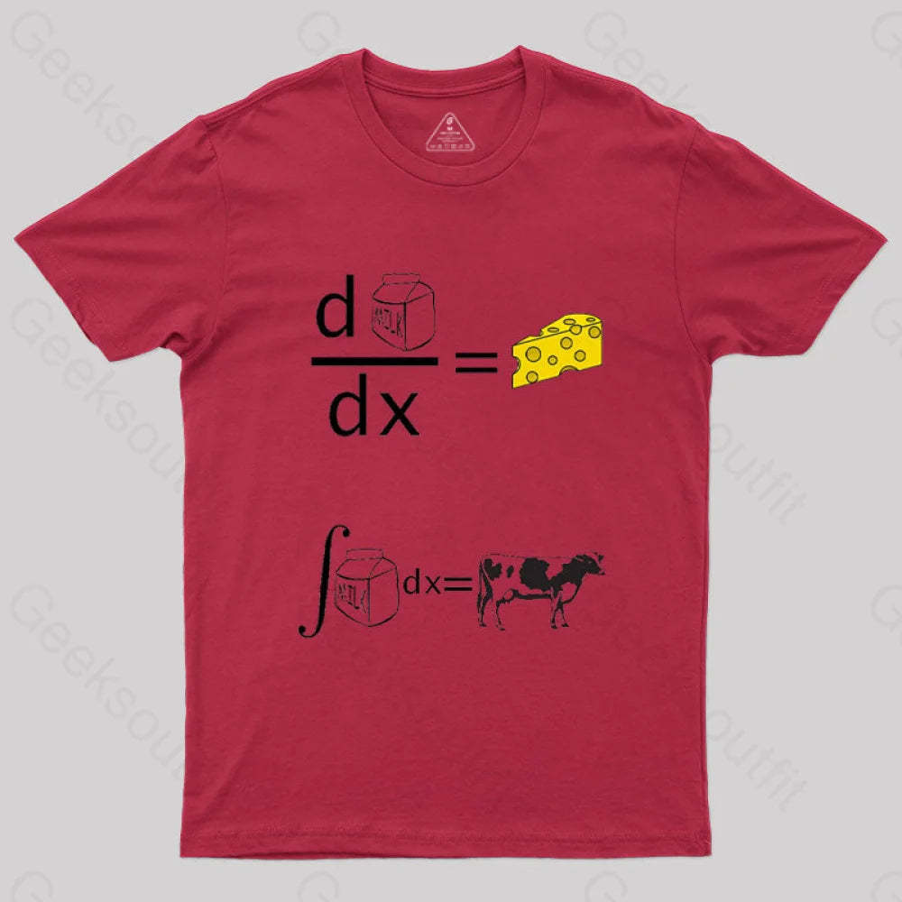 Differentiation In A New Form T-Shirt Red / S