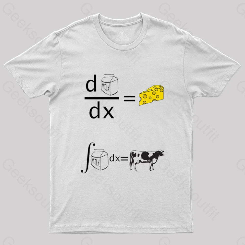 Differentiation In A New Form T-Shirt White / S