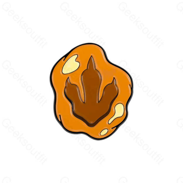 Dinosaur Fossils Enamel Pins - Geeksoutfit