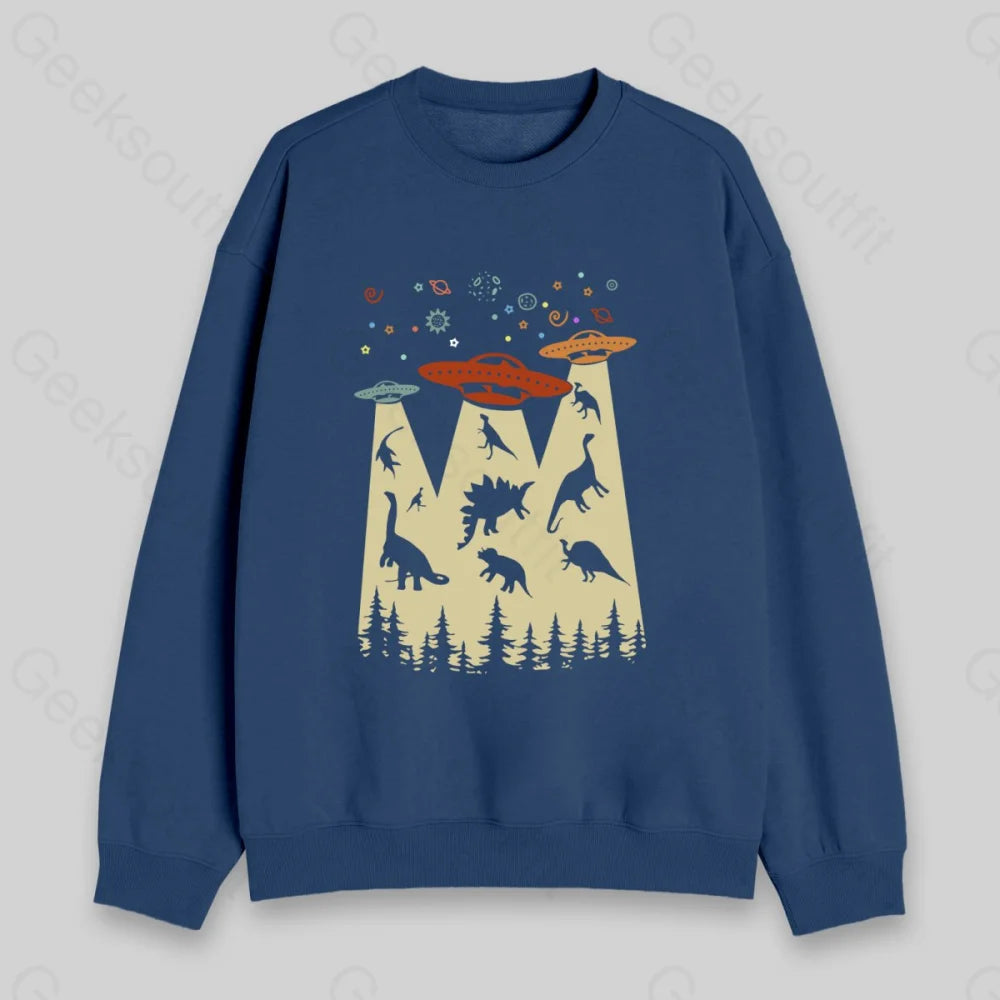 Dinosaur Planet Sweatshirt - Geeksoutfit