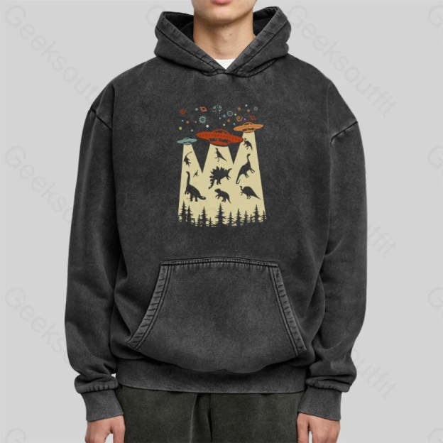 Dinosaur Planet Washed Hoodie