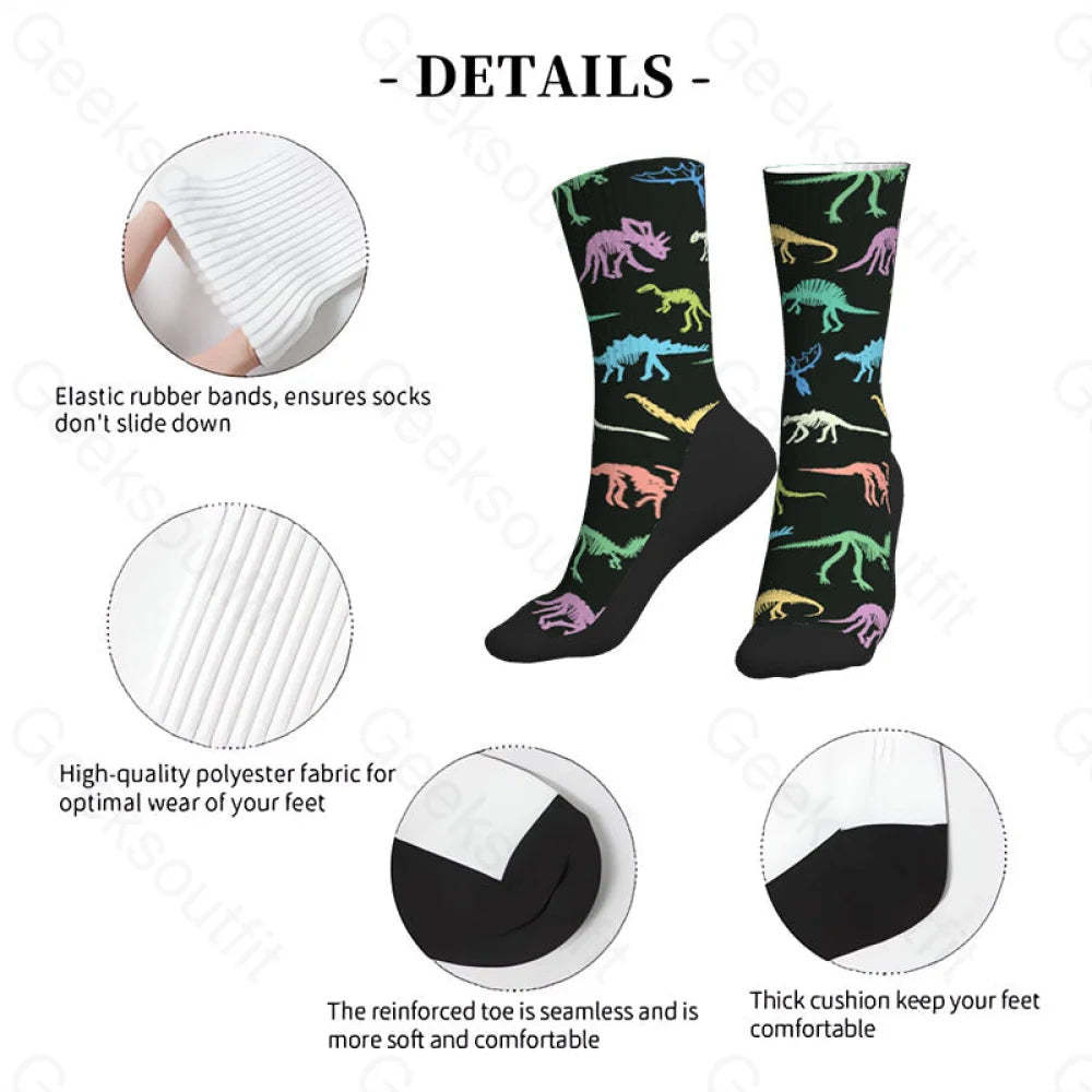 Dinosaur World Men’s Socks
