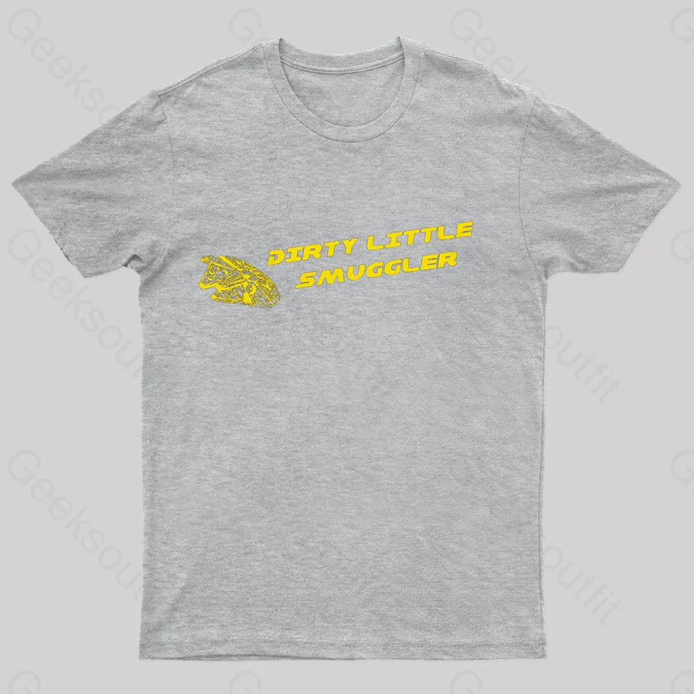 Dirty Little Smuggler Nerd T-Shirt Grey / S