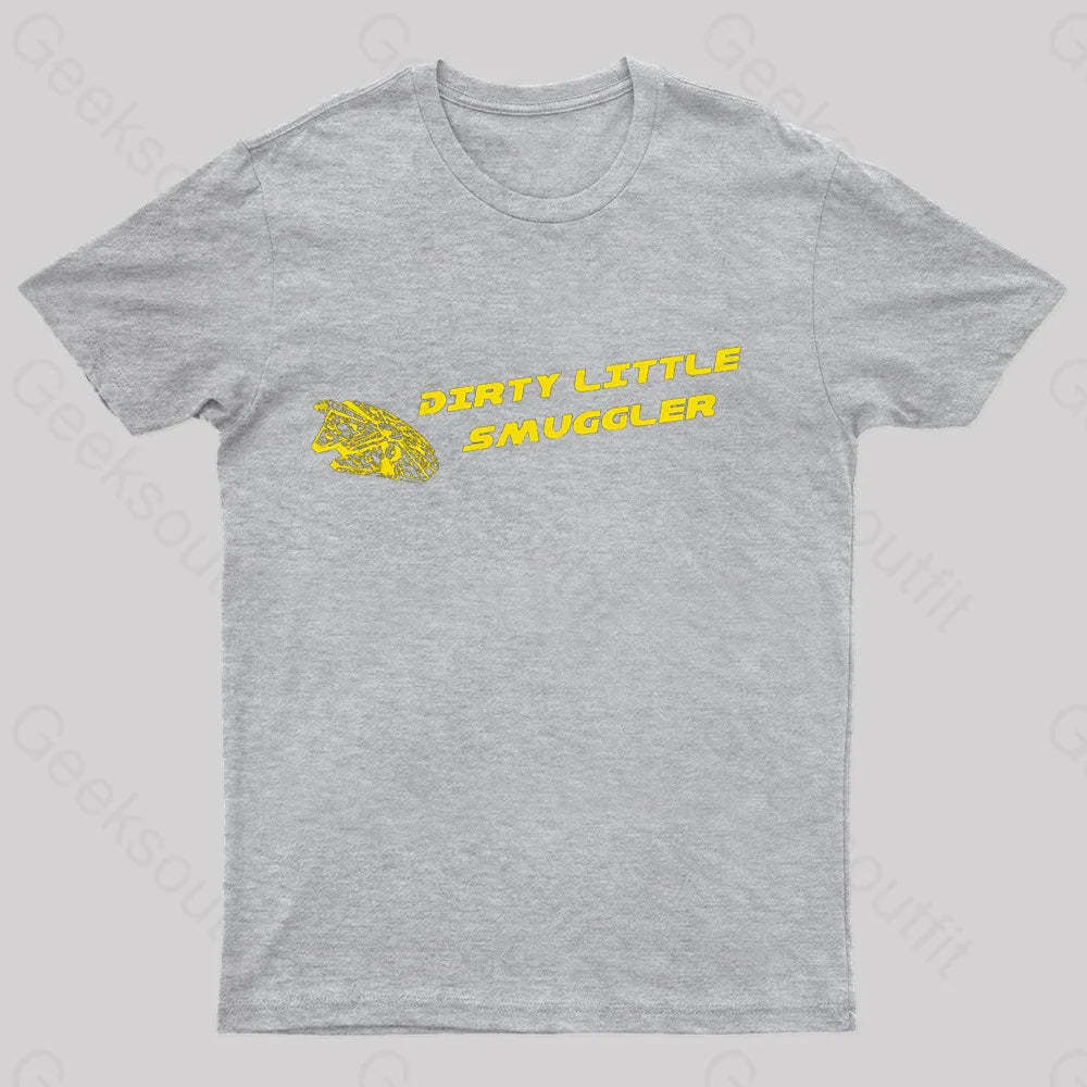 Dirty Little Smuggler Nerd T-Shirt Grey / S