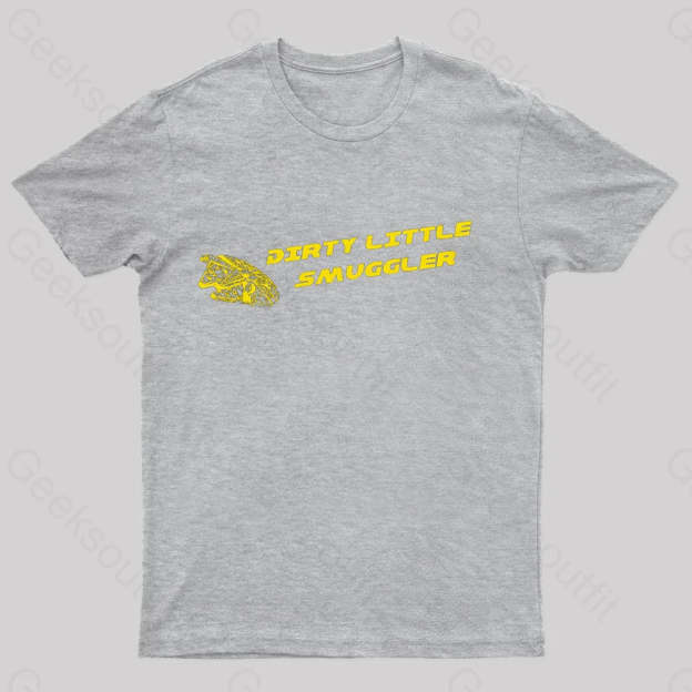 Dirty Little Smuggler Nerd T-Shirt Grey / S