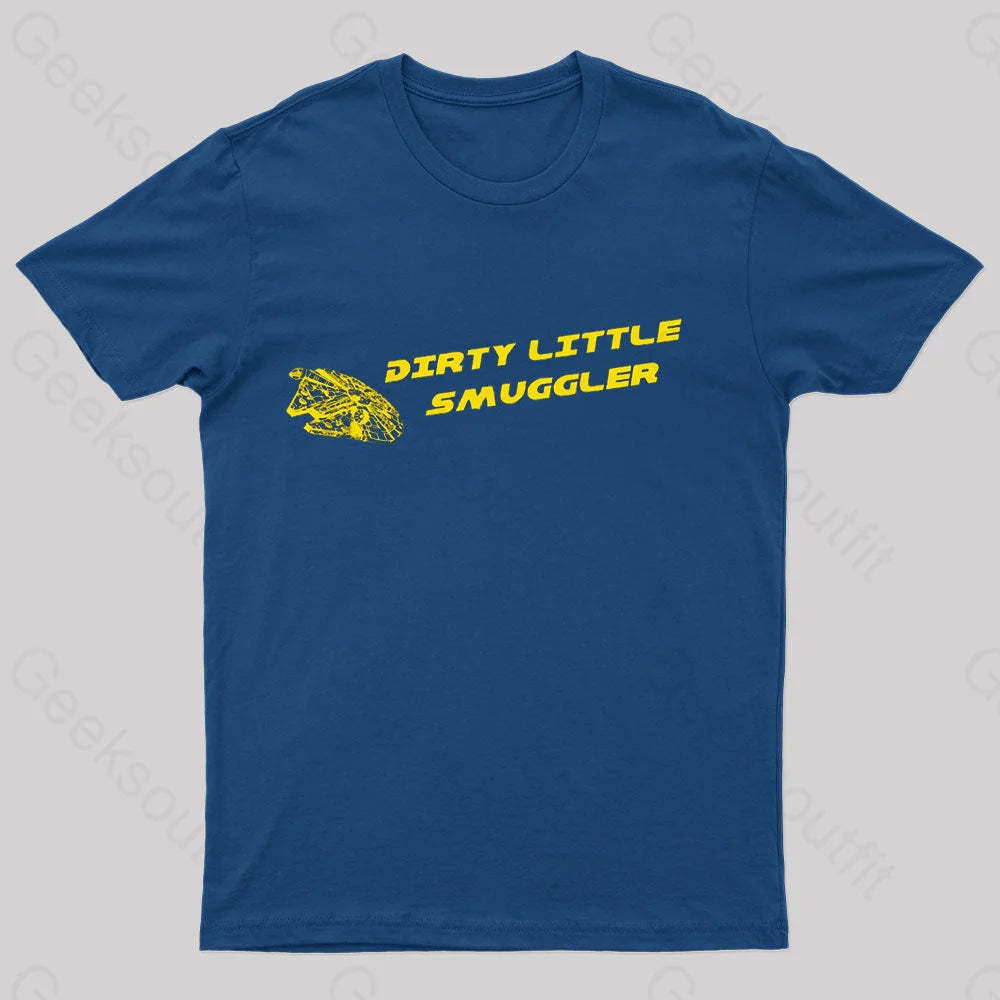 Dirty Little Smuggler Nerd T-Shirt Navy / S