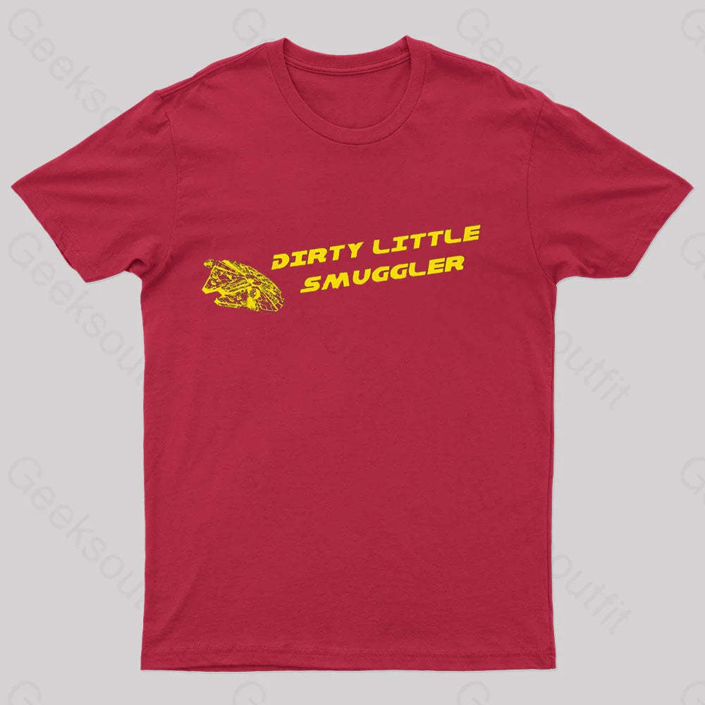 Dirty Little Smuggler Nerd T-Shirt Red / S