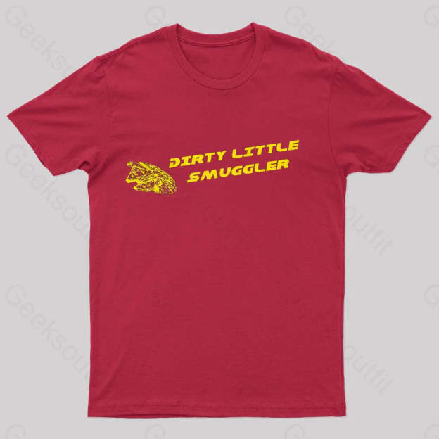 Dirty Little Smuggler Nerd T-Shirt Red / S