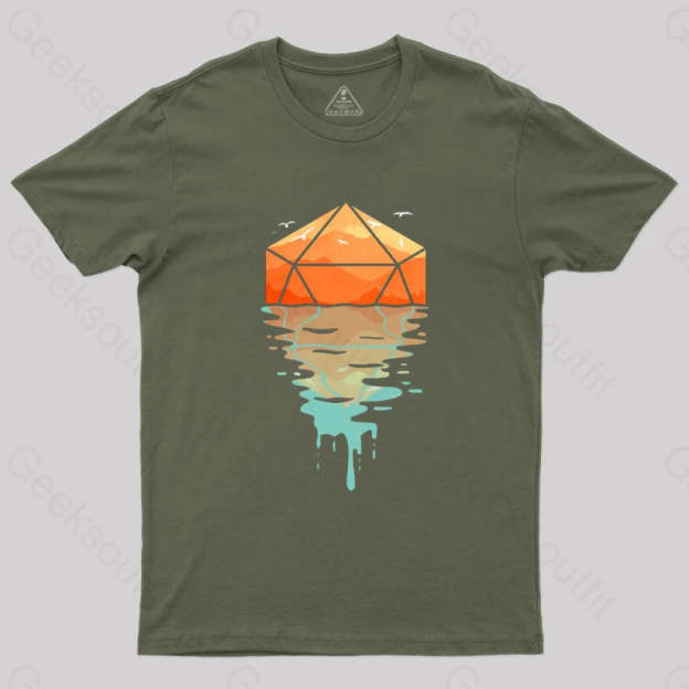 Dnd Dungeons & Dragons T-Shirt Army Green / S