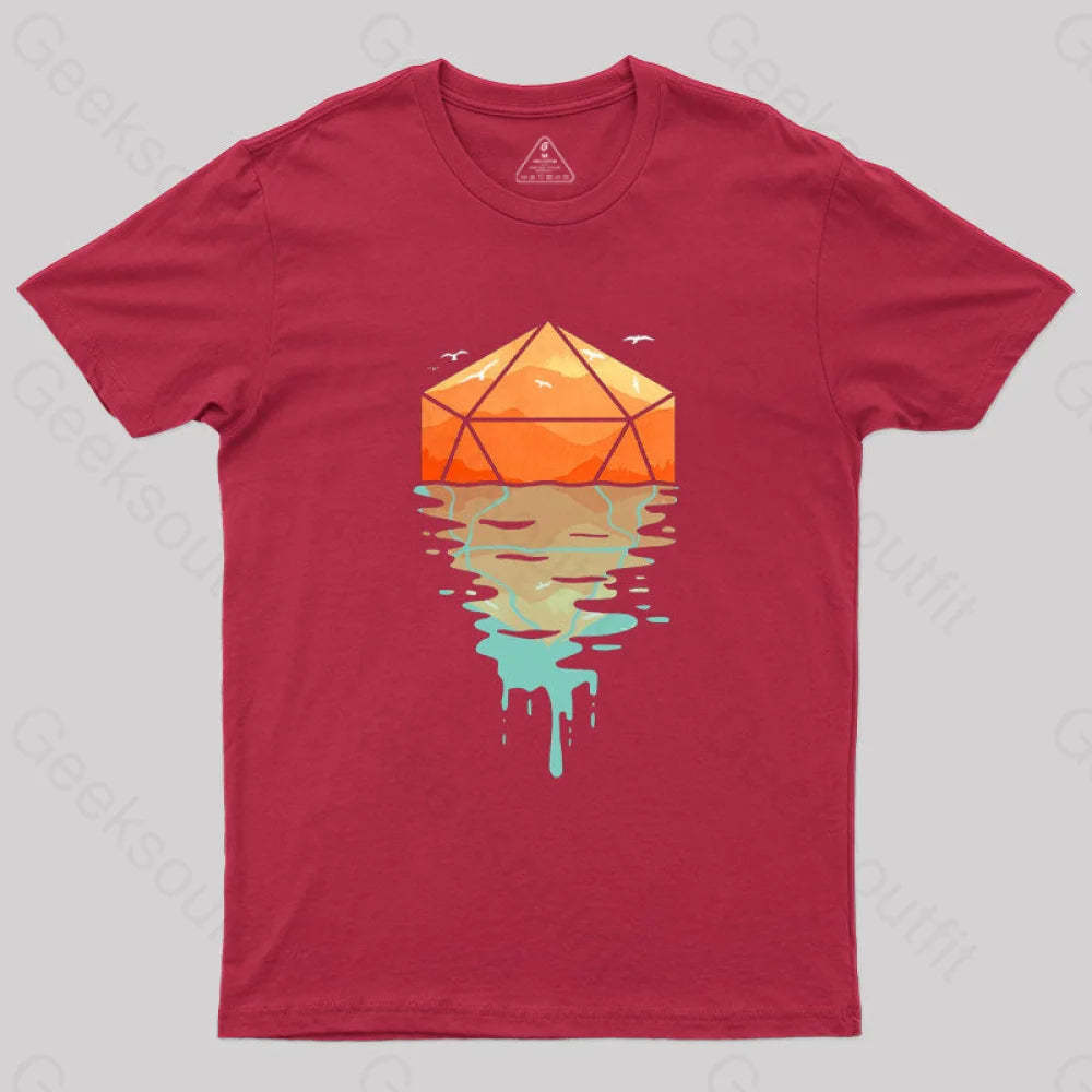 Dnd Dungeons & Dragons T-Shirt Red / S