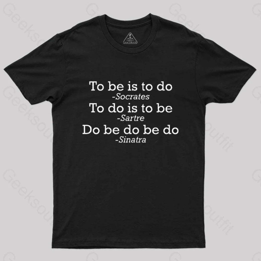 Do Be Joke Nerd T-Shirt Black / S