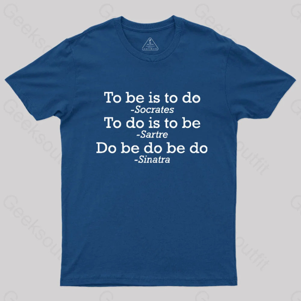 Do Be Joke T-Shirt Navy / S