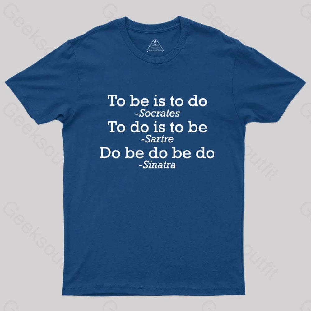 Do Be Joke T-Shirt Navy / S