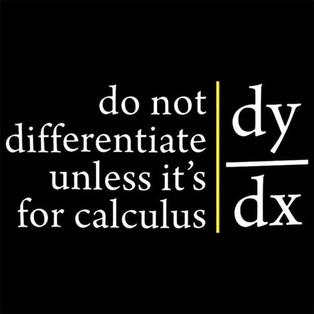 Do Not Differentiate Unless For It’s Calculus Geek T-Shirt