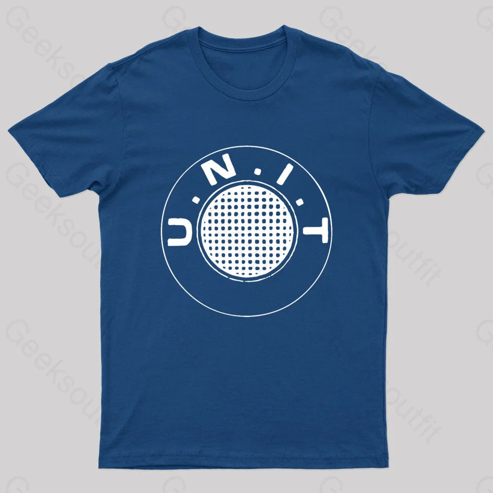 Doctor Who Unit Faded Geek T-Shirt Navy / S