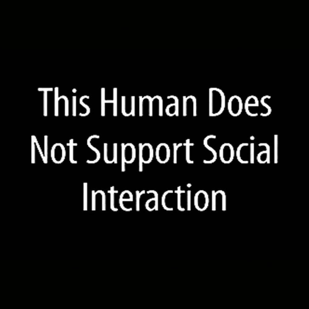 Does Not Support Social Interaction Geek T-Shirt