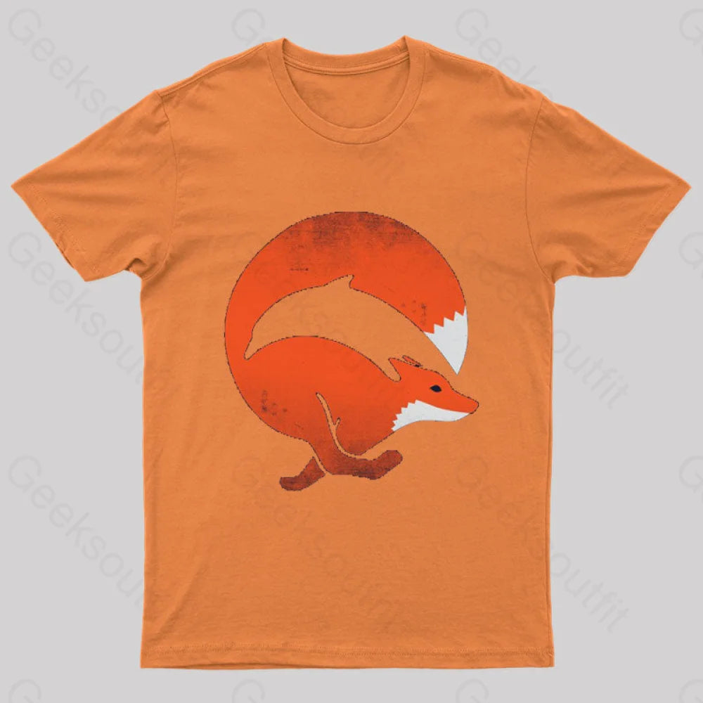 Dolphox Geek T-Shirt Orange / S
