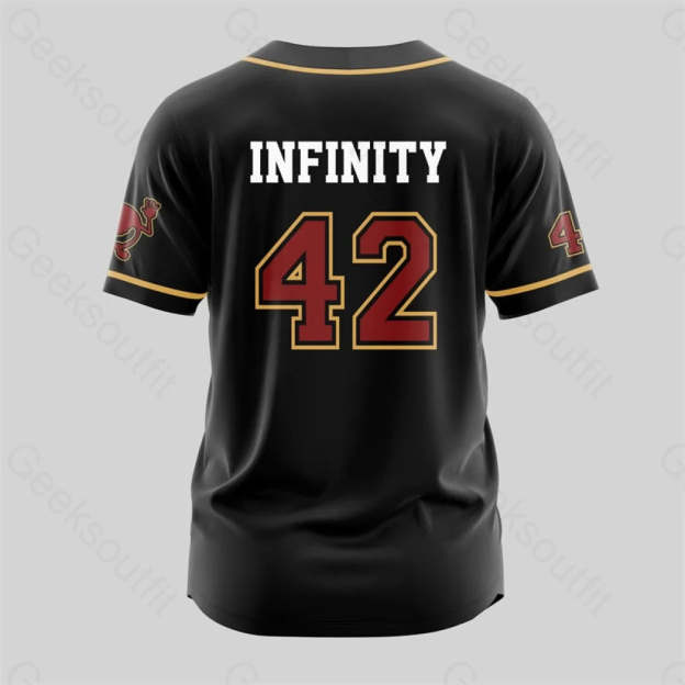 Don’t Panic Infinity Baseball Jersey